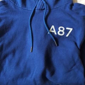 blue large aeropostale hoodie, like medium
